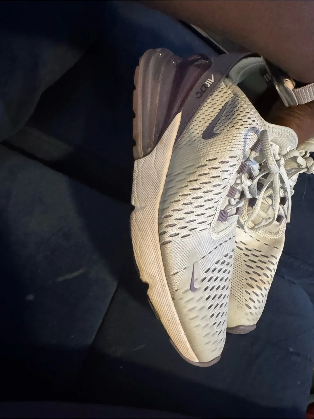 Nike Air Max 270 Pure Platinum White Lilac Bloom